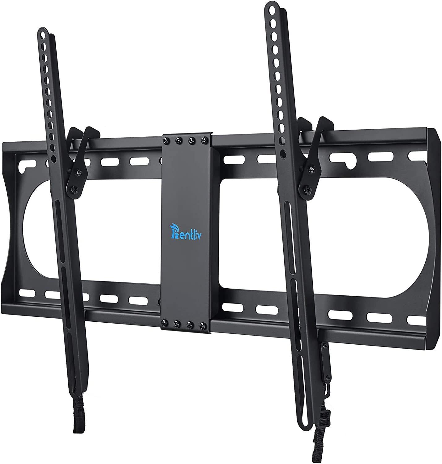 furduzz, TV Wall Mount Bracket for Most 37-70 Inch LED, LCD, OLED, Flat and Curved TVs, Tilt TV Mount Max VESA 600x400mm, Up to 60KG, Includes Bubble Level and Cable Ties