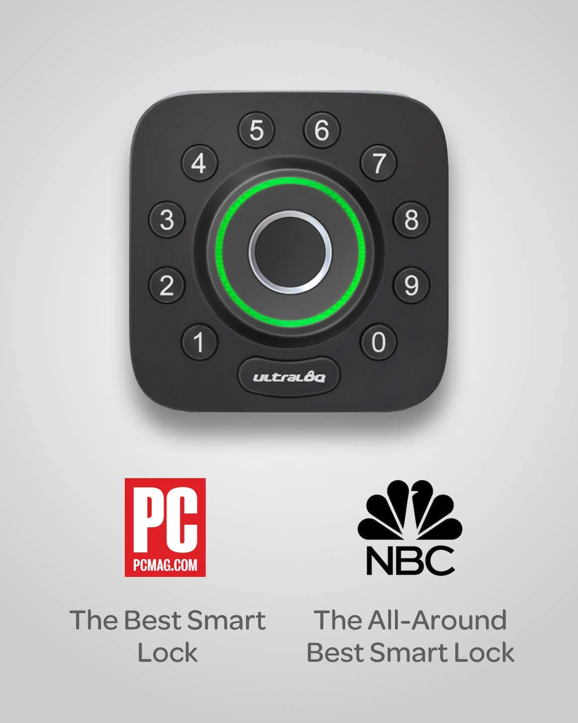 secretgreen.com.au, U-Bolt Pro Bluetooth Enabled Fingerprint and Keypad Smart Deadbolt + Bridge Wifi Adaptor, 6-In-1 Keyless Entry, Control Remotely via Smartphone, Fingerprint ID, Anti-Peep Code | Auto Unlock & Lock